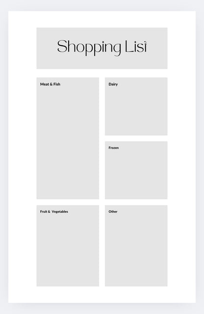 Built Body Workout/Meal Planner