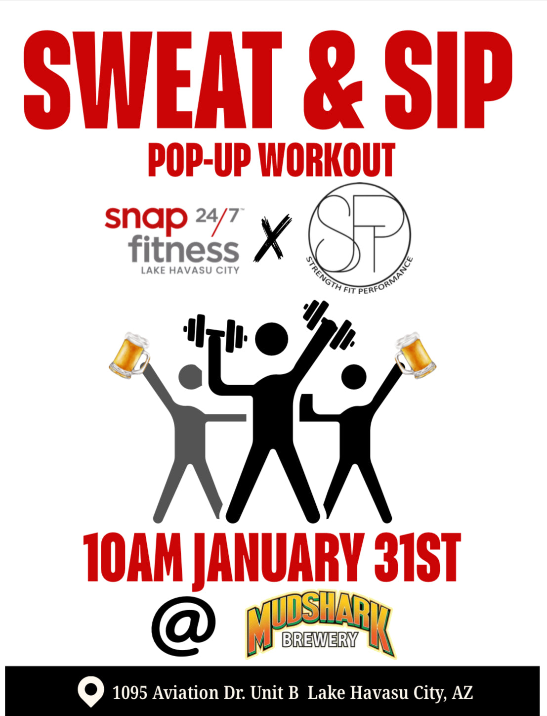 SFP Pop-Up Workout Event