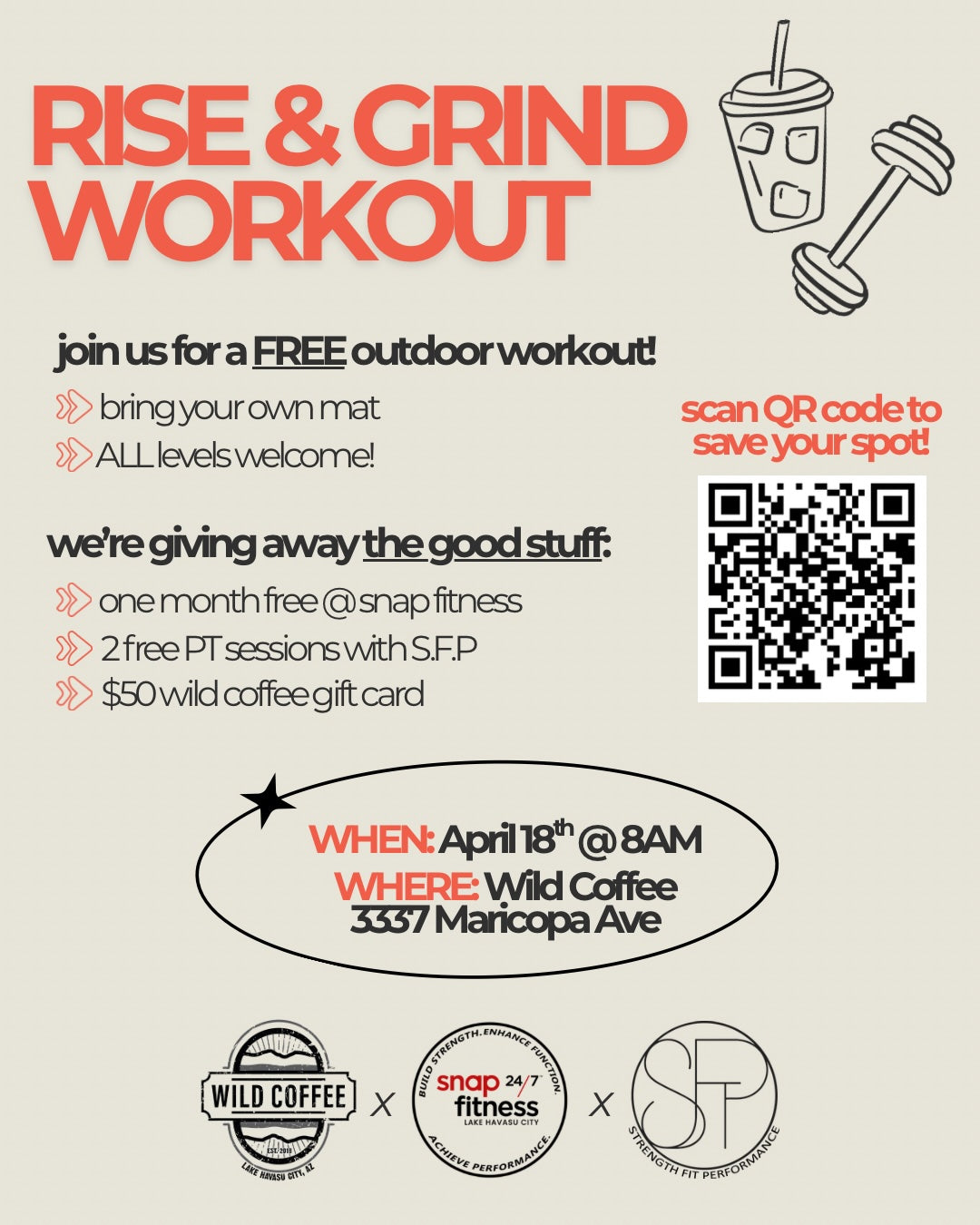 SFP Pop-Up Workout Event